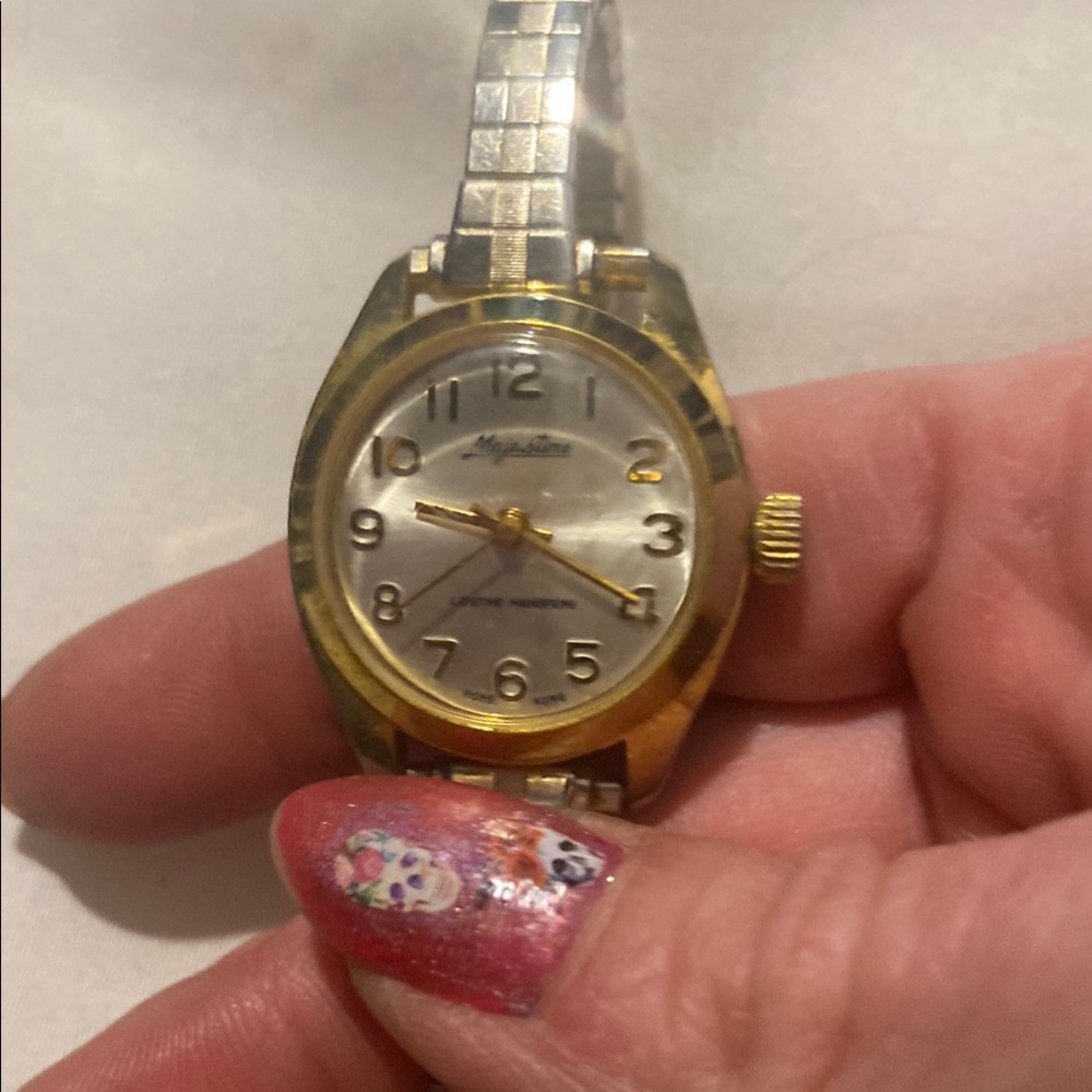 Gold and Silver Watch